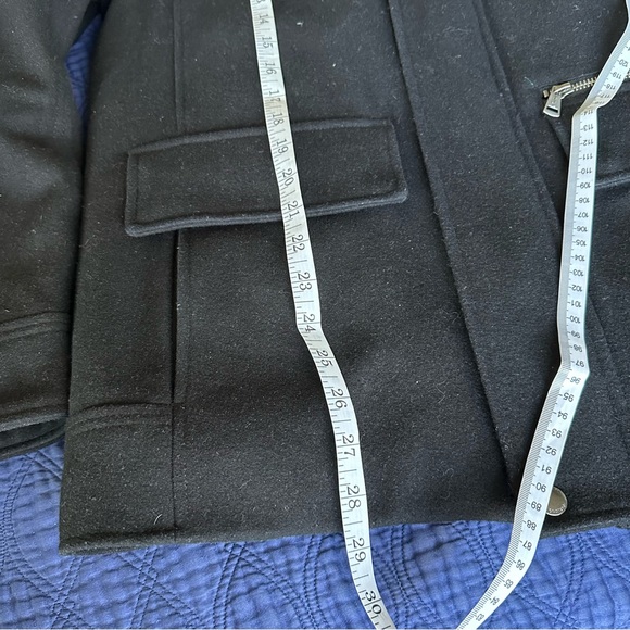 Cole Haan Men's Black Wool Field Jacket - Picture 14 of 16